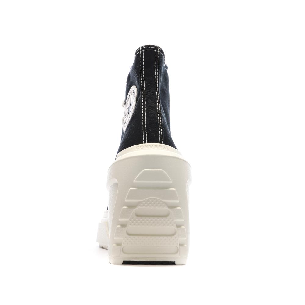 Schwarze Sneakers Frau Converse Chuck 70 De Luxe Wedge A06478C Ansicht 3