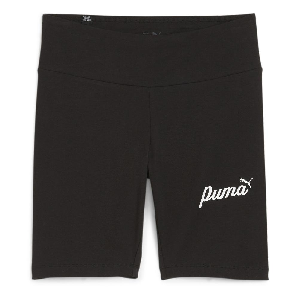 Short Noir Femme Puma Ess+ 7 Script pas cher