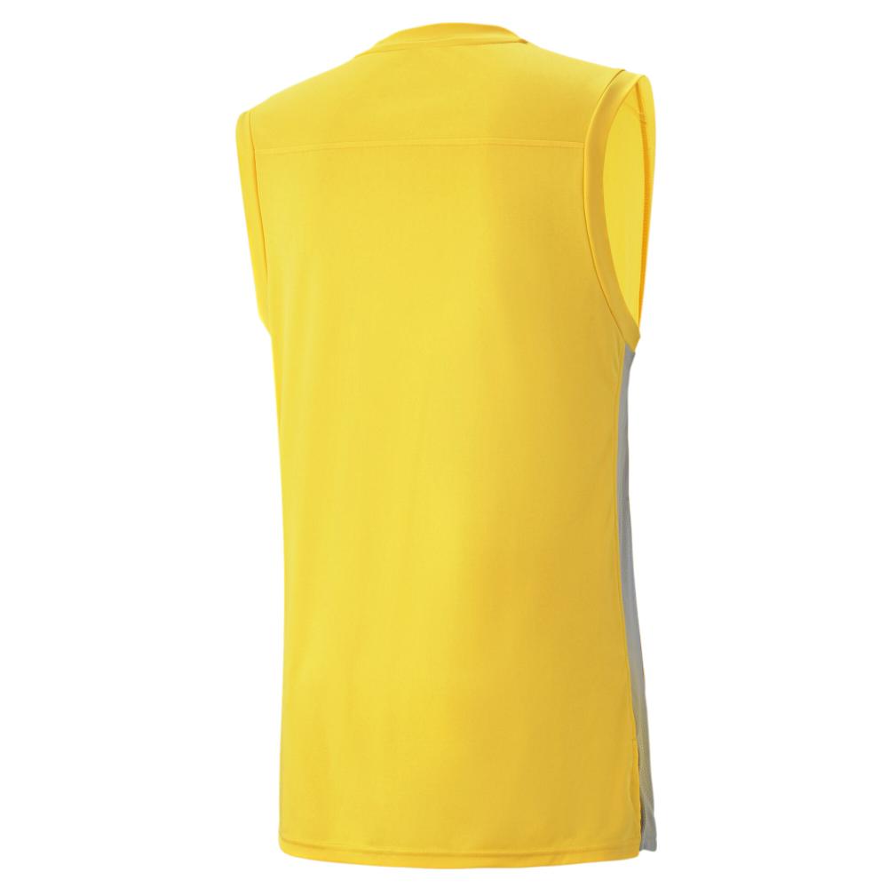 Men's Yellow Basketball Tank Puma Basketball Game Jers Photo of the Espace des Marques %store% store - view of %key%