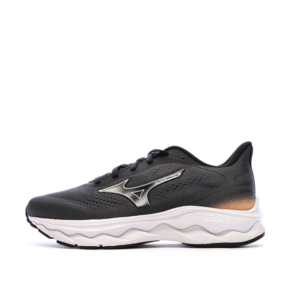 Chaussures de Running Anthracite Femme Mizuno Wave Serene 2 pas cher