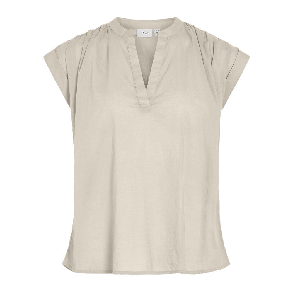 Camiseta de tirantes para mujer Vila Tink beige barato