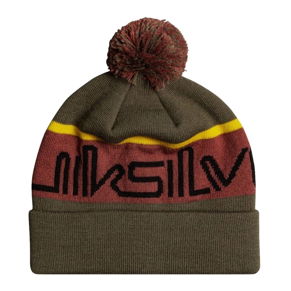 Quiksilver Summit Men’s Khaki/Burgundy Beanie affordable