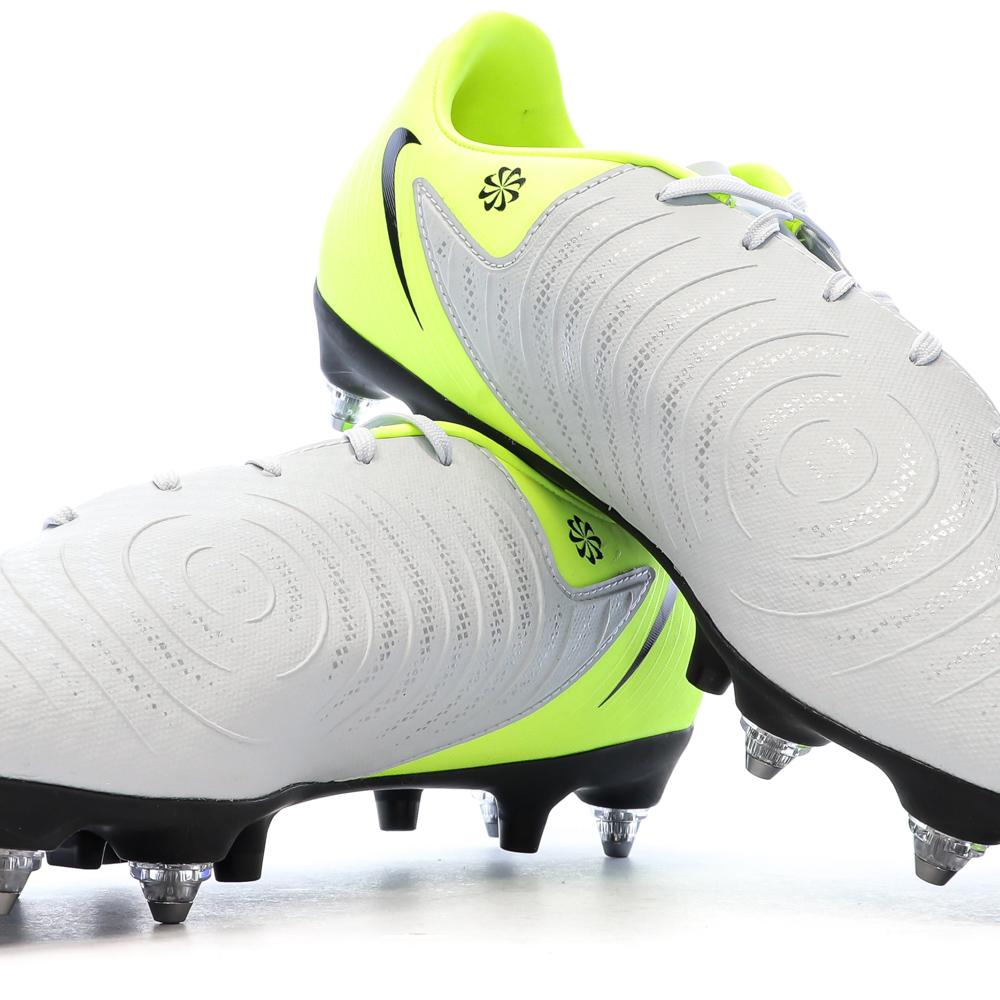 Grau/Gelb Herren Nike Phantom Gx II Acad SG-PRO AC Fußballschuhe Ansicht 7