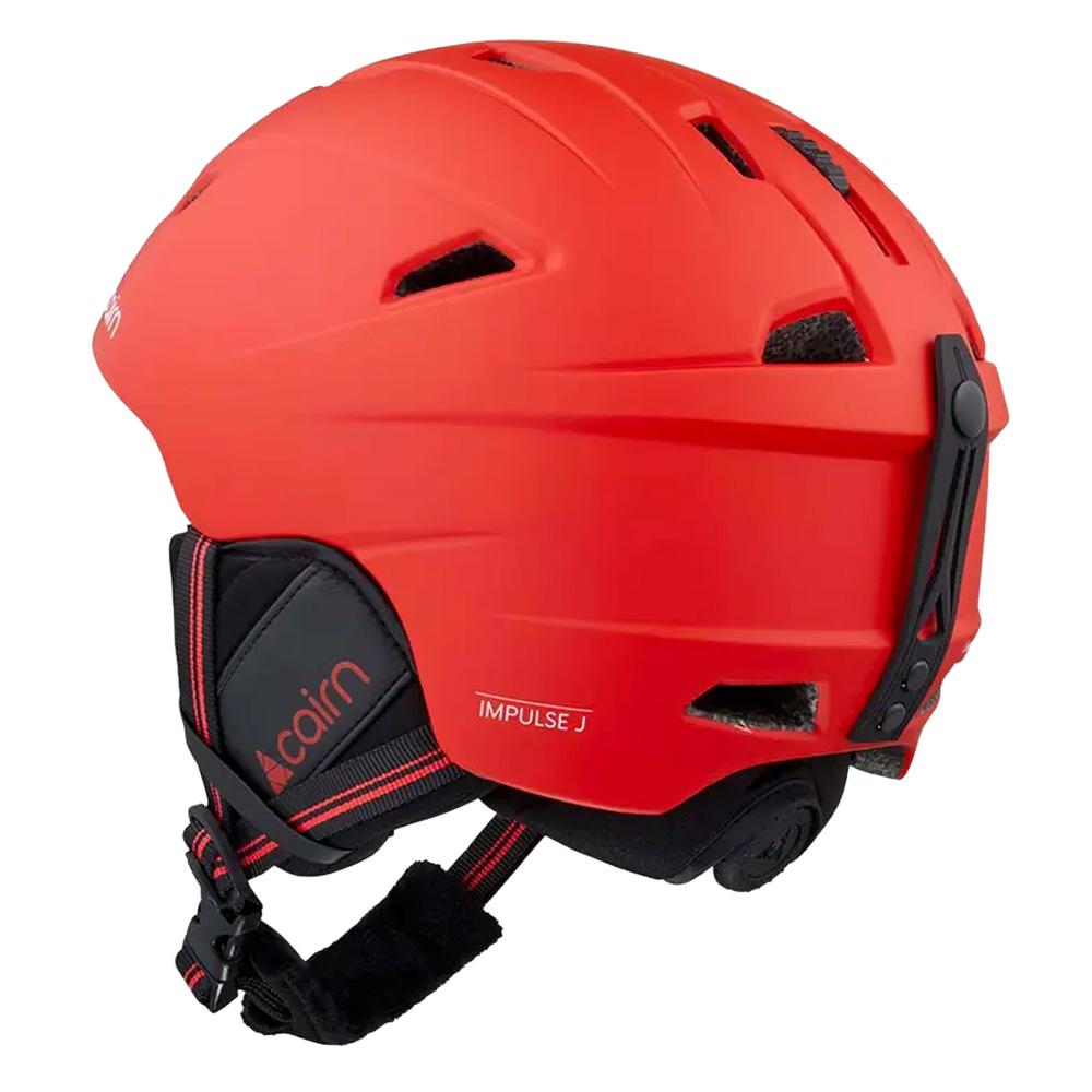 Roter Skihelm für Herren von Cairn Impulse Ansicht 2