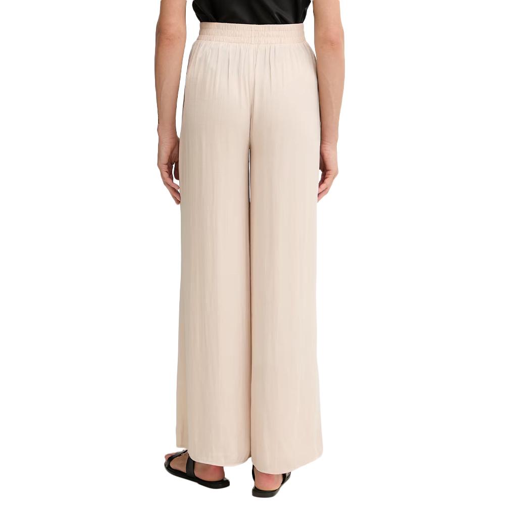 Pantalon fluide/toile Beige Morgan PWENDA vue 2