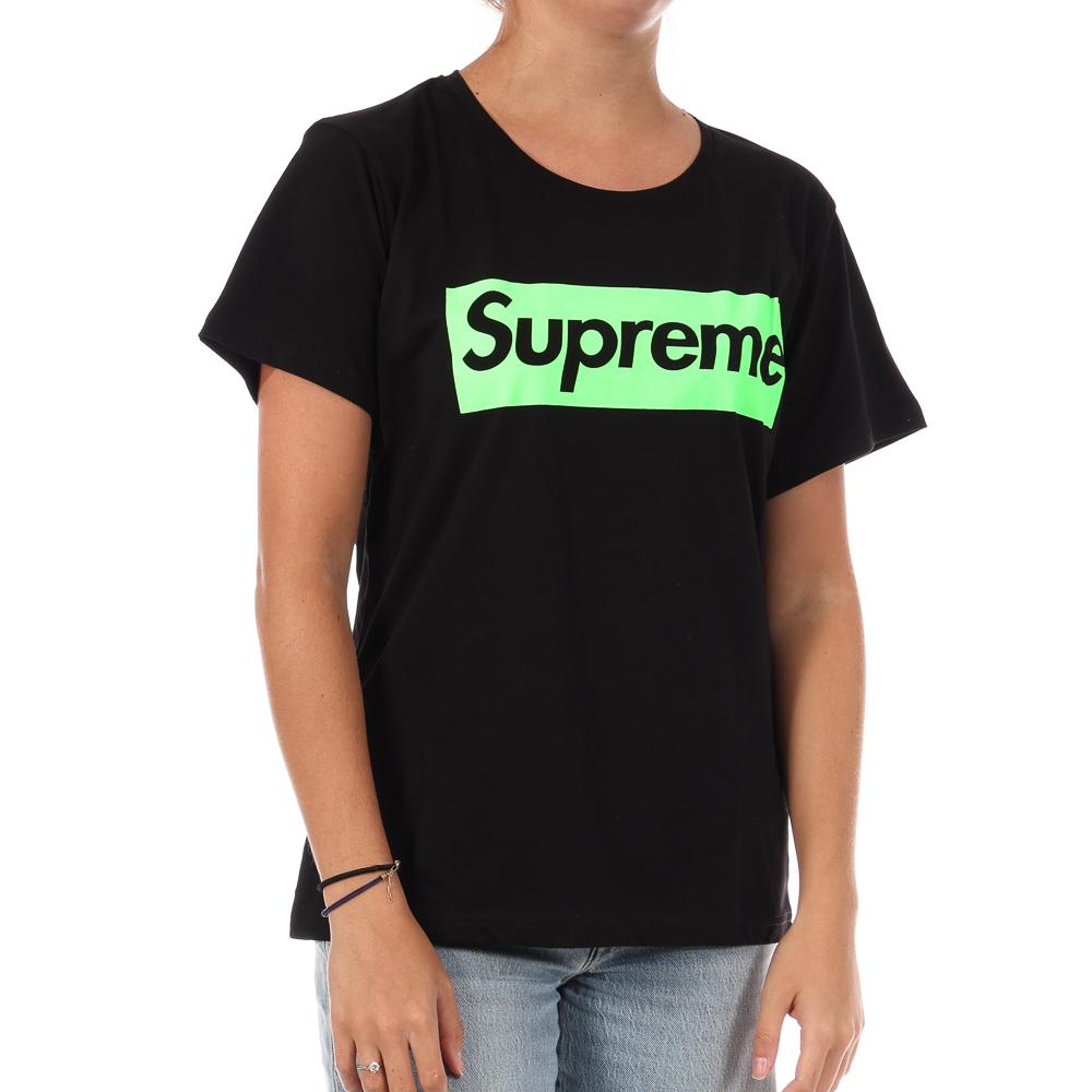 Camiseta negra para mujer Supreme Grip Kora barato