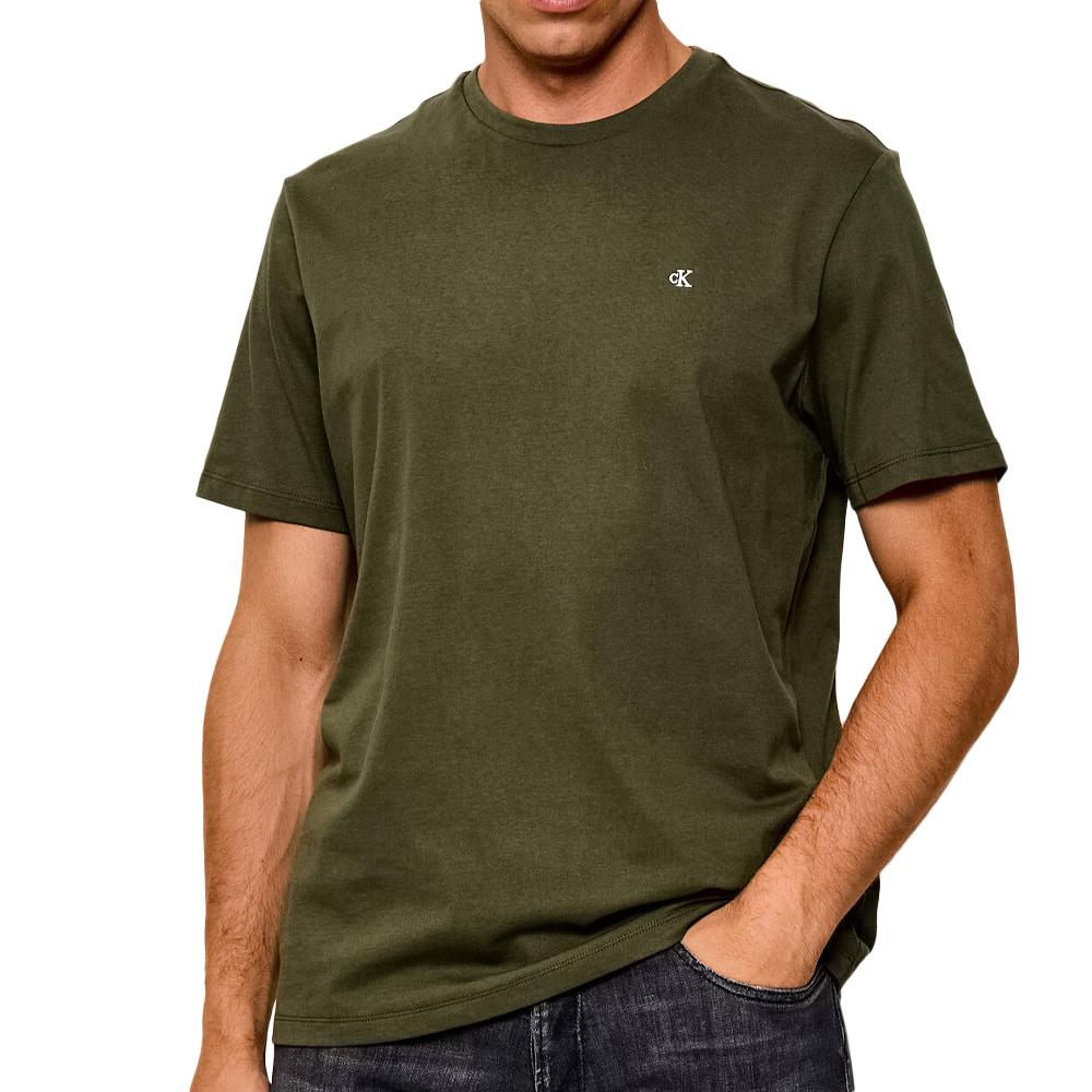 Calvin Klein Jeans Classic Monogram Men’s Khaki T-Shirt affordable