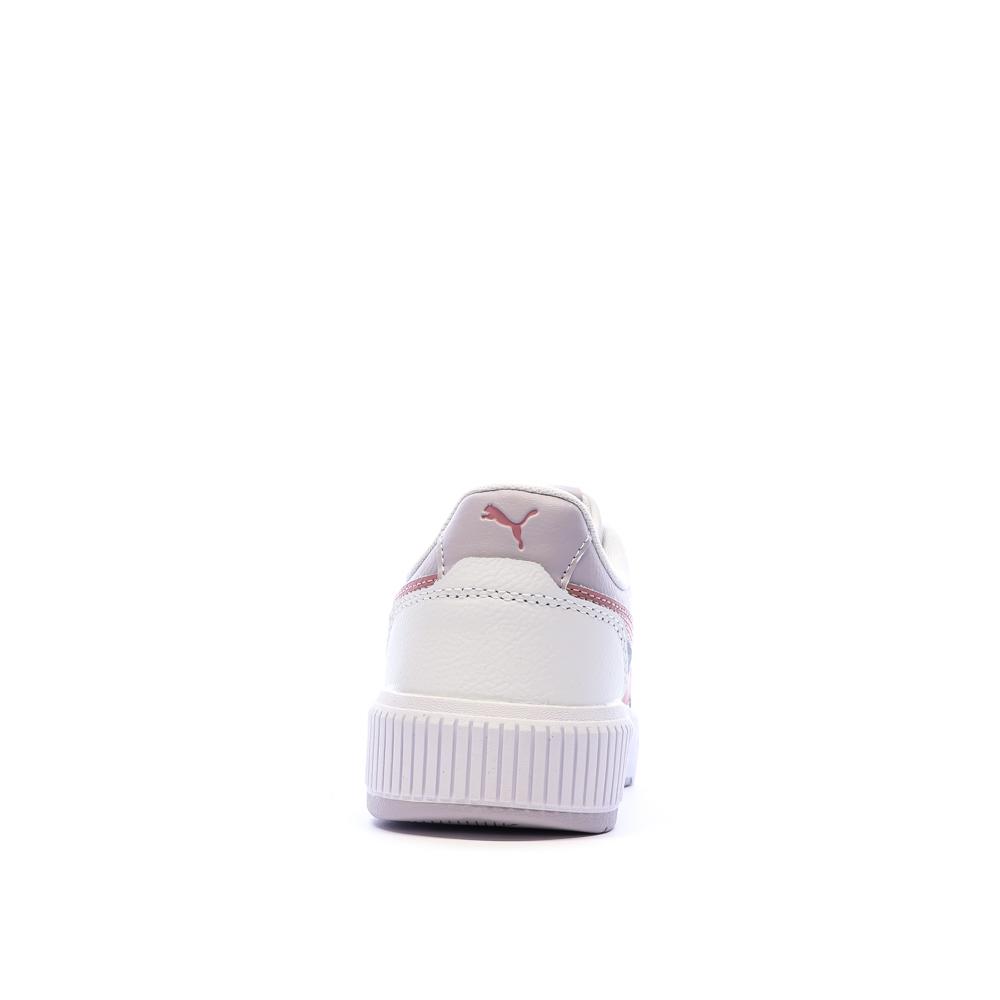 Sneakers Weiß/Pink Mädchen Puma Carina Mia Ansicht 3