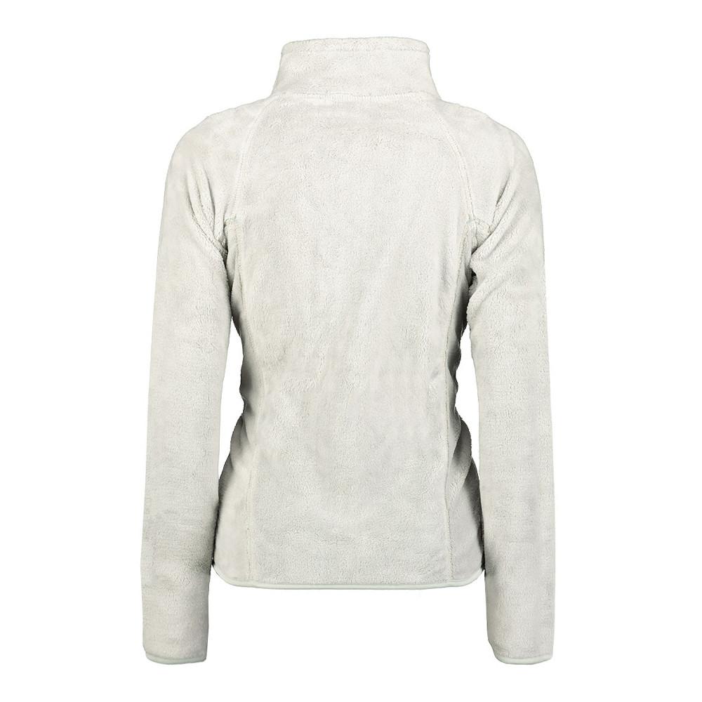 Chaqueta polar gris Noruega Geographical Upaline para mujer ver 2