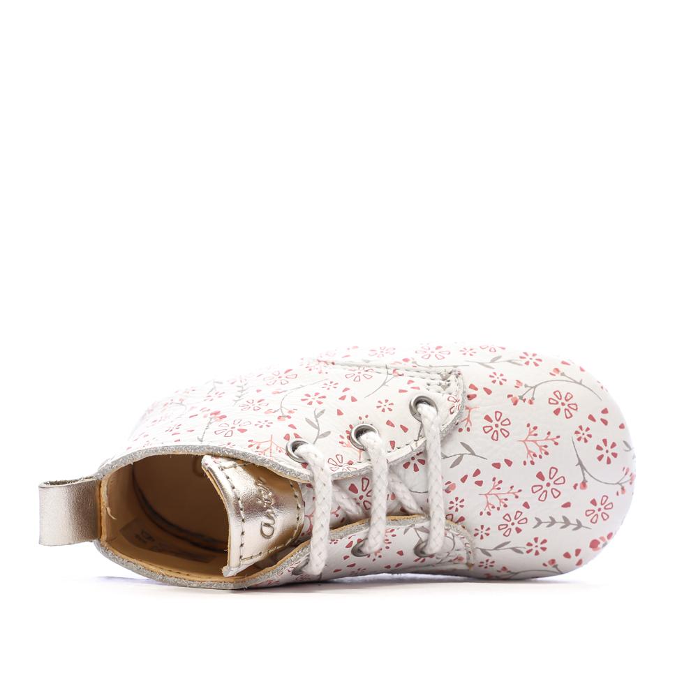 Aster Layas Girls' White Flower Slippers Photo of the Espace des Marques %store% store - view of %key%
