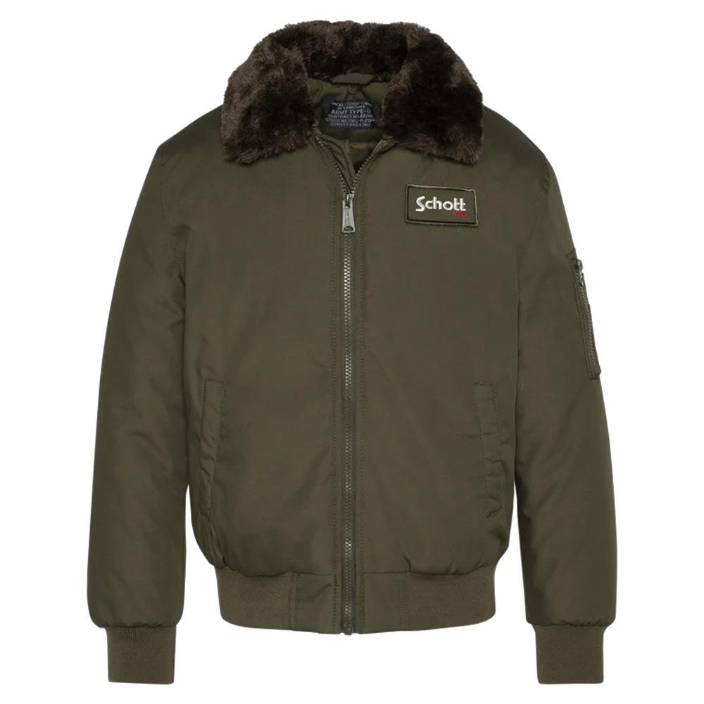 Jacke Khaki Männlich Schott AIRTOP günstig