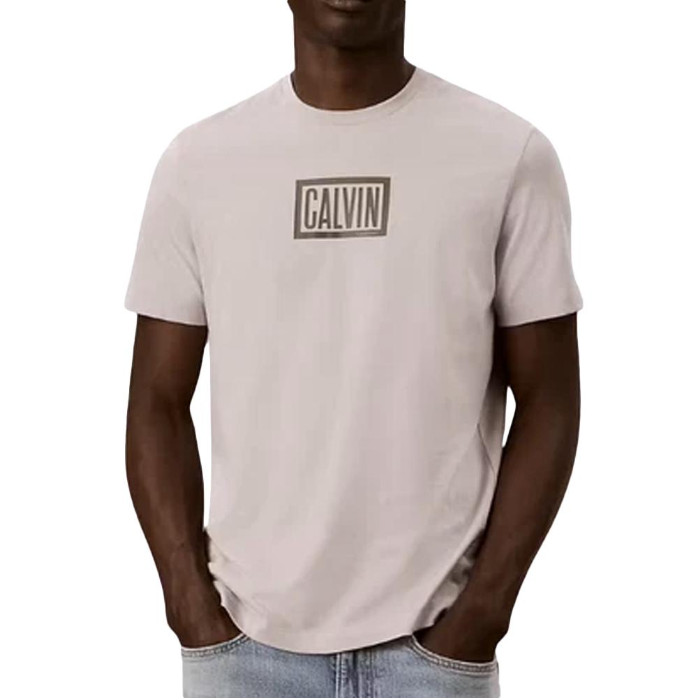 Rosa Herren-T-Shirt von Calvin Klein Jeans, verpackt günstig