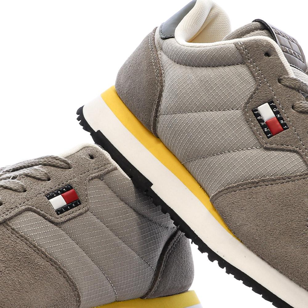 Baskets Grises Homme Tommy Hilfiger Runner Flag vue 7