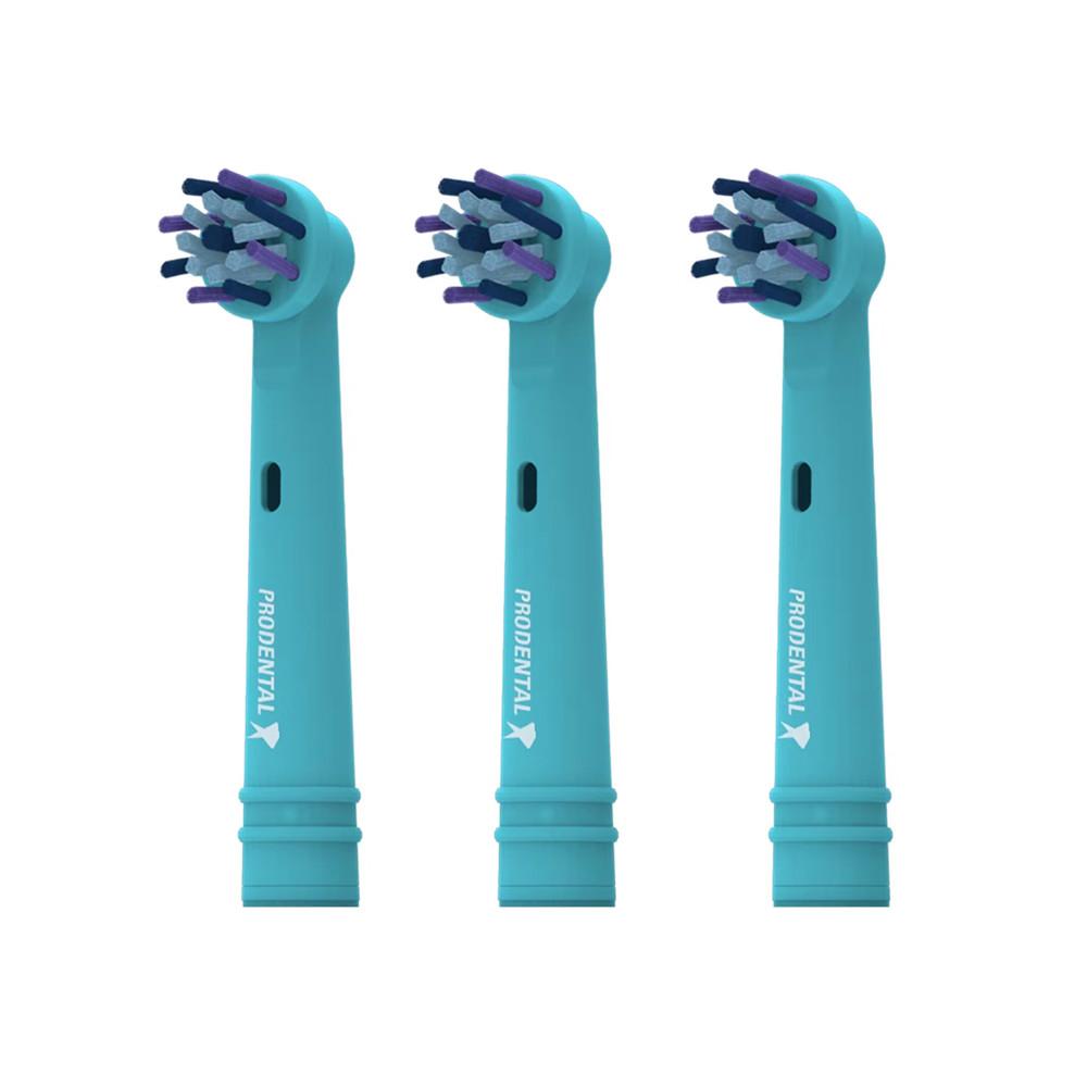 x3 Cepillos Giratorios de Recambio Prodental Multi Action Azul barato