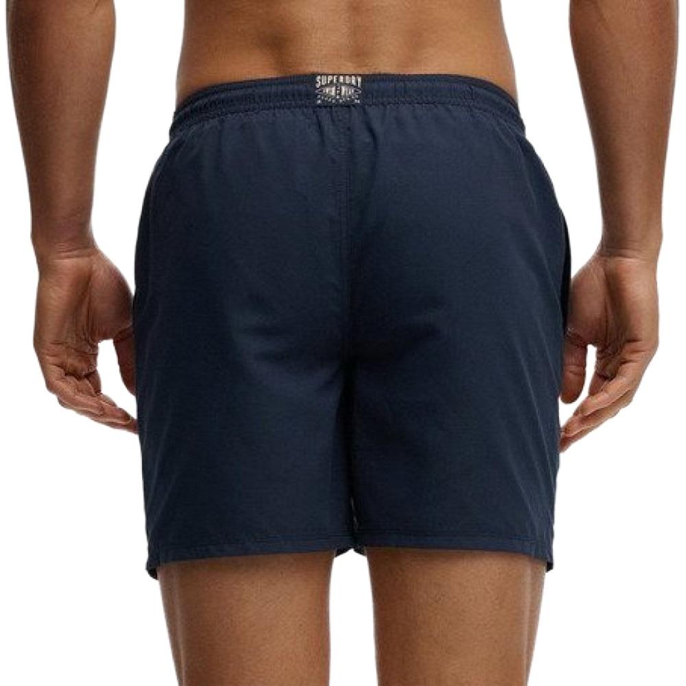 Superdry Essential Herren-Badehose in Marineblau Ansicht 2