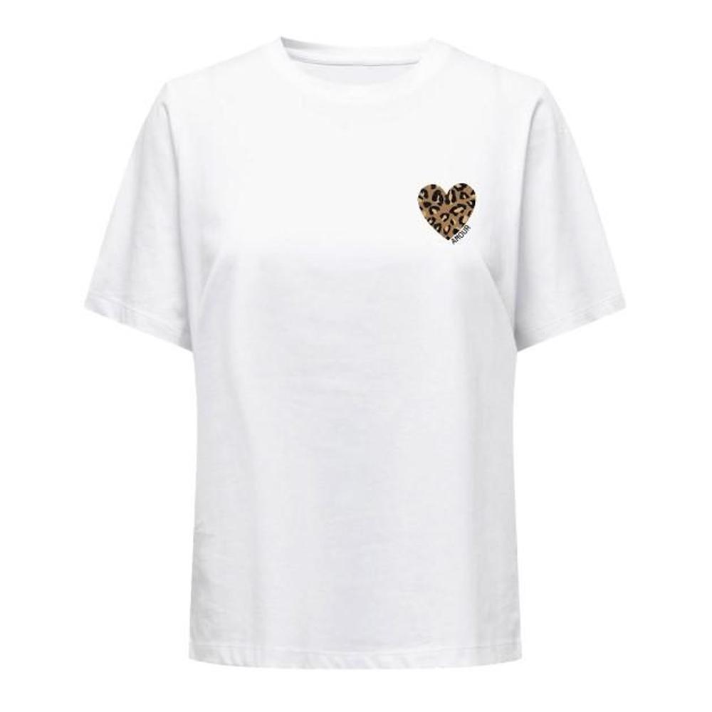 T-Shirt Blanc Femme Only Cary pas cher