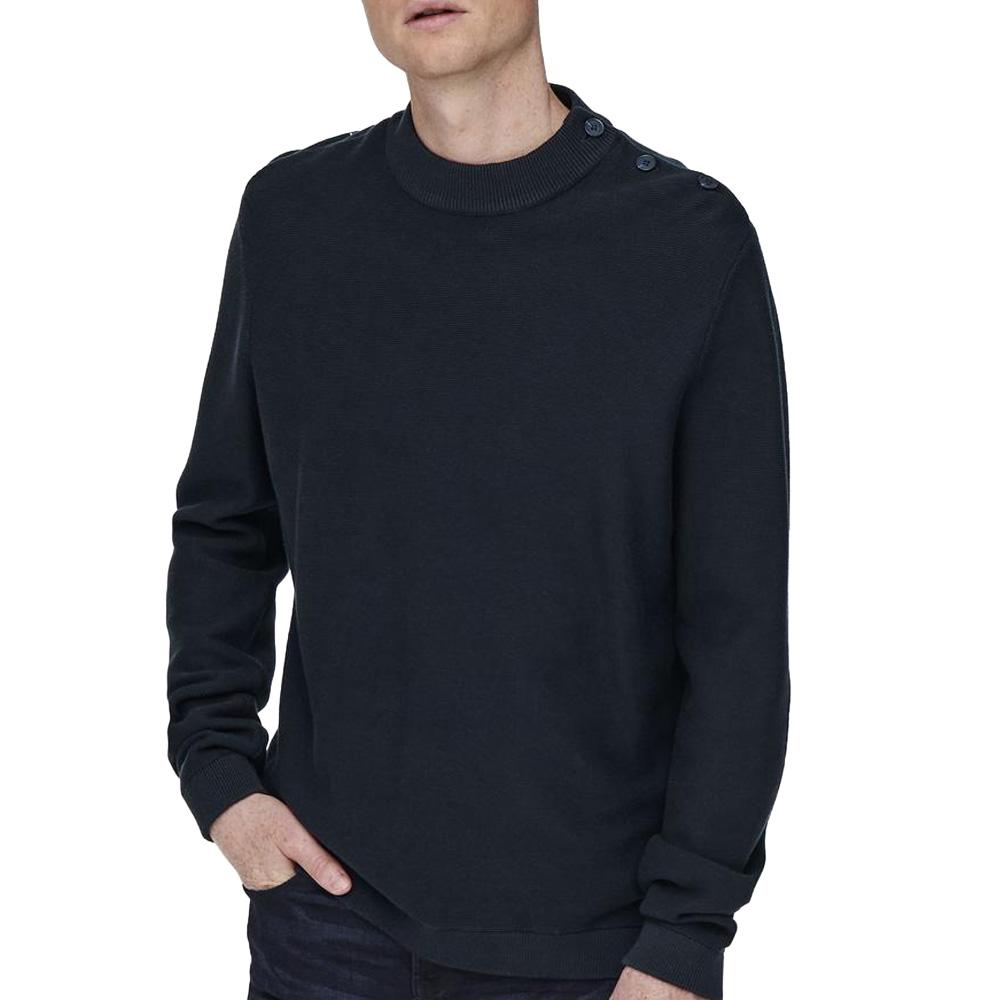 Marineblauer Pullover Herren Only & Sons Walder günstig