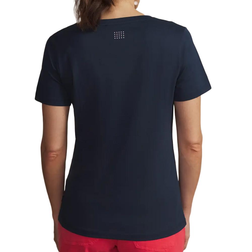 Camiseta azul marino para mujer TBS ZILDOTEE ver 2