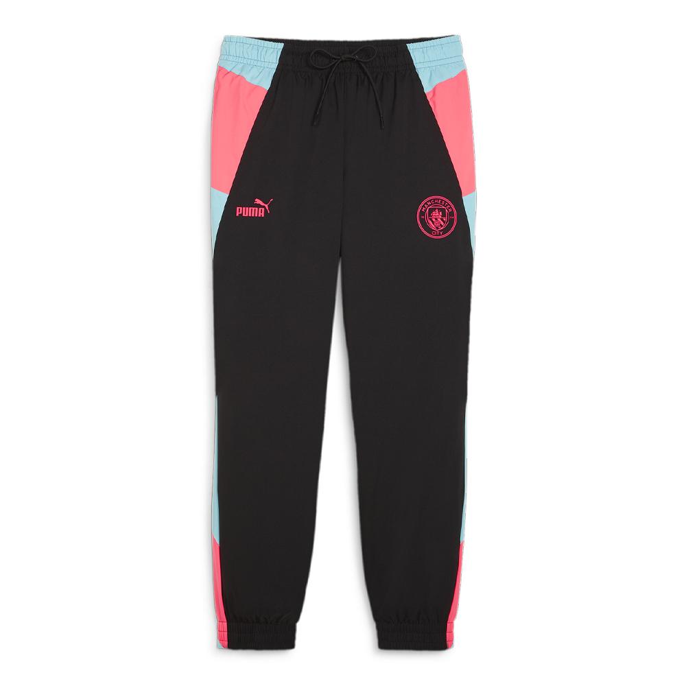 Manchester City Fußball-Jogginganzug Schwarz Mann Puma 2024 günstig
