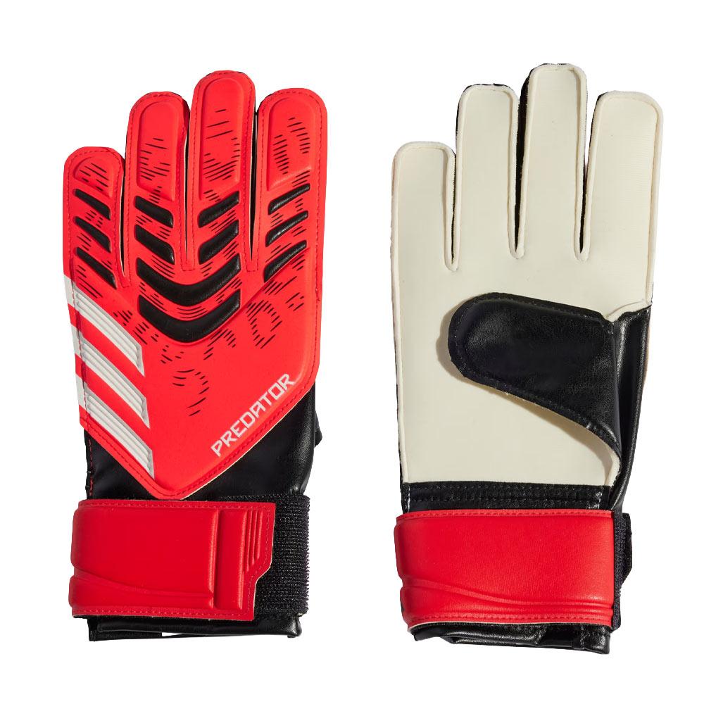 Gants de Gardien Rouge Junior Adidas Predator GL Trn pas cher