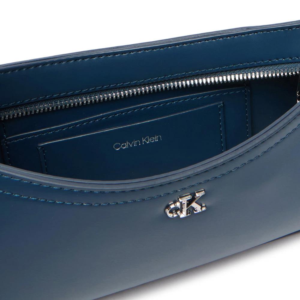 Sac à Bandoulière Bleu Femme Calvin Klein Jeans Small Shoulder vue 3