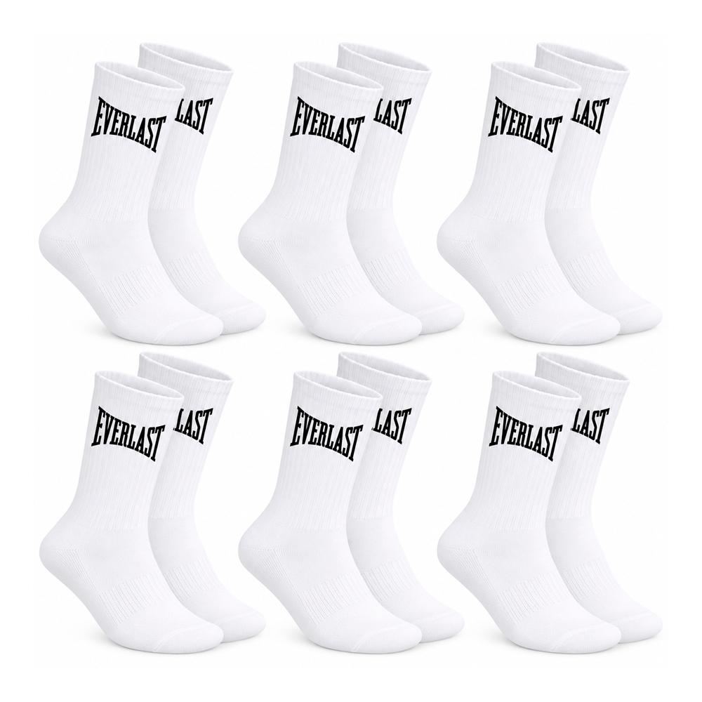 6er-Pack weiße Herrensocken von Everlast EL062 günstig