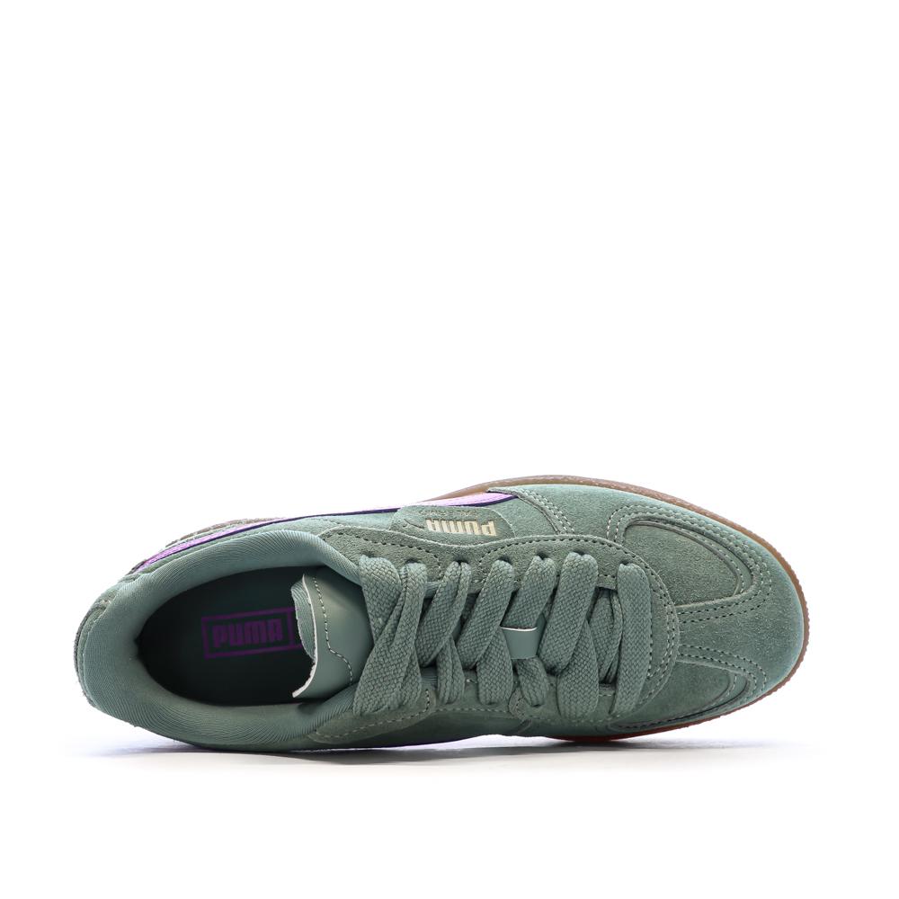 Puma Palermo Moda Xtra Gum Women’s Dark Green Trainers Photo of the Espace des Marques %store% store - view of %key%