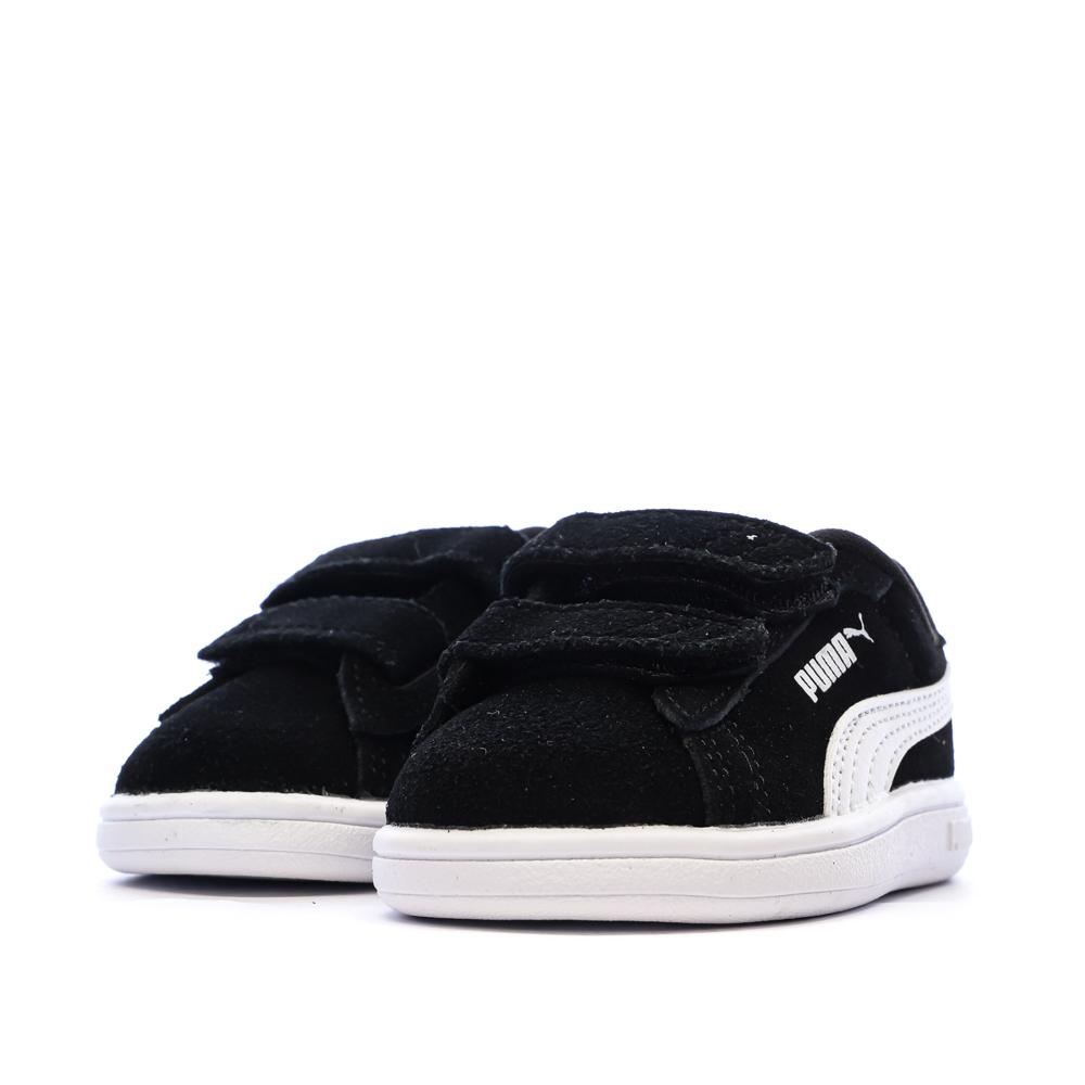 Puma Smash 3.0 Boys’ Black/White Trainers Photo of the Espace des Marques %store% store - view of %key%