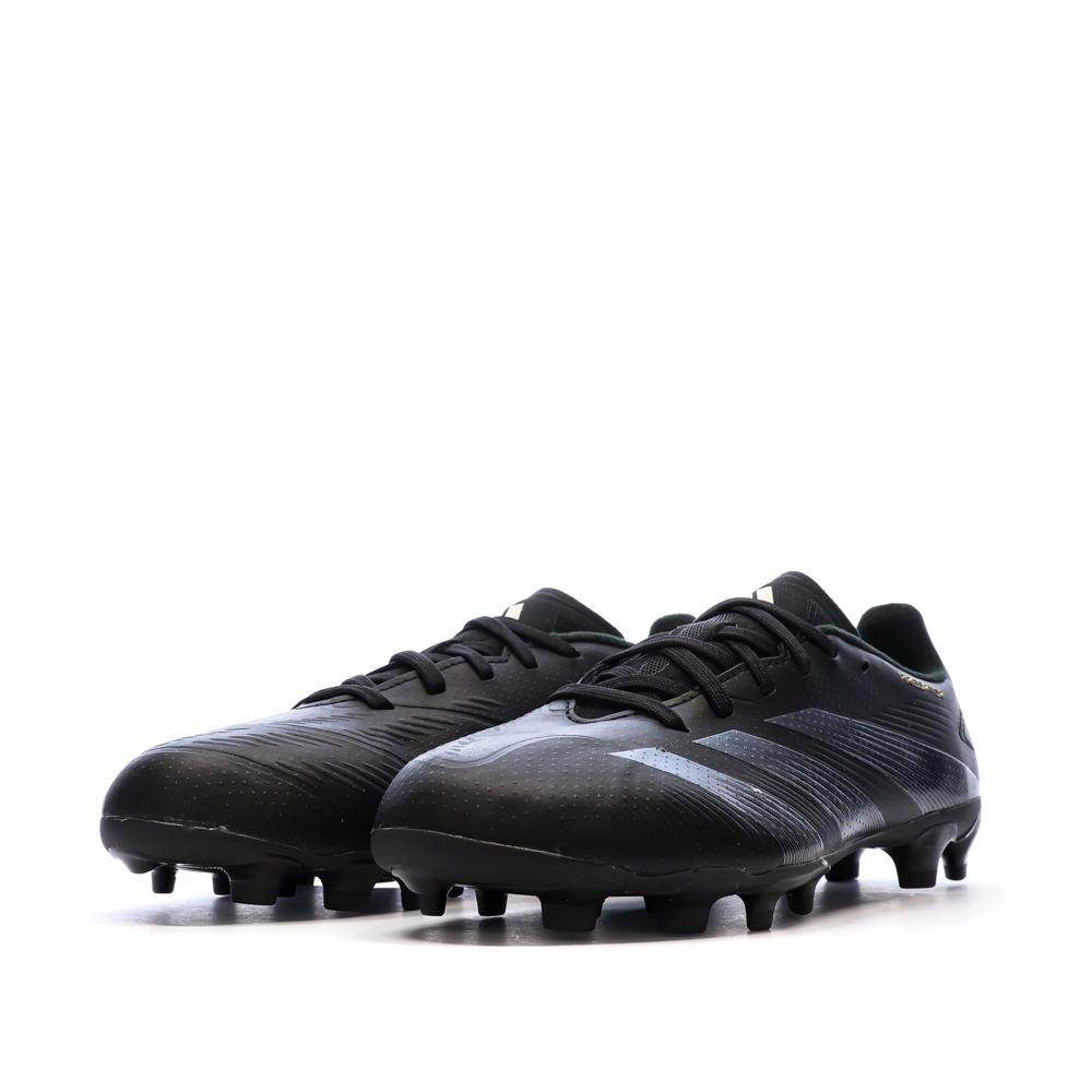 Chaussures de Football Noir Mixte Adidas Predator League Mg vue 6