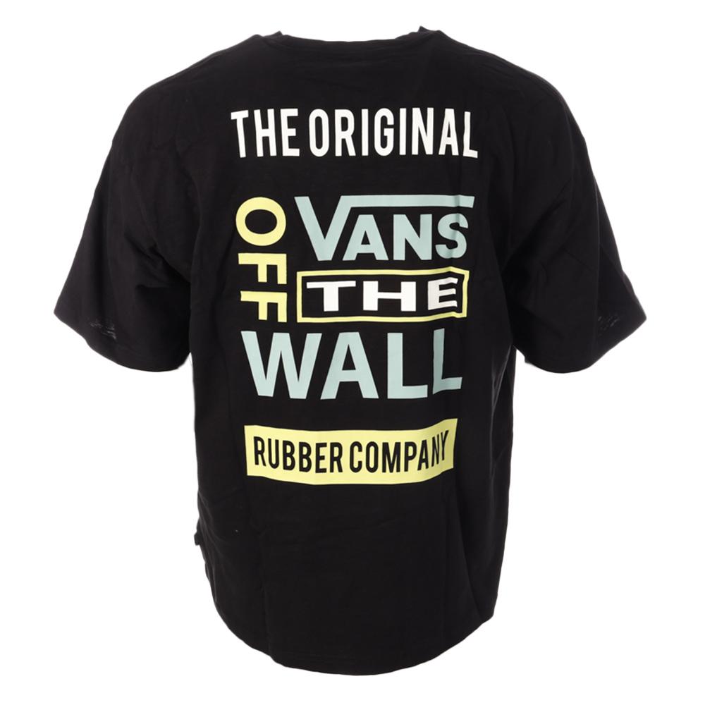 Camiseta Vans Logo Gfx Negra Hombre ver 2