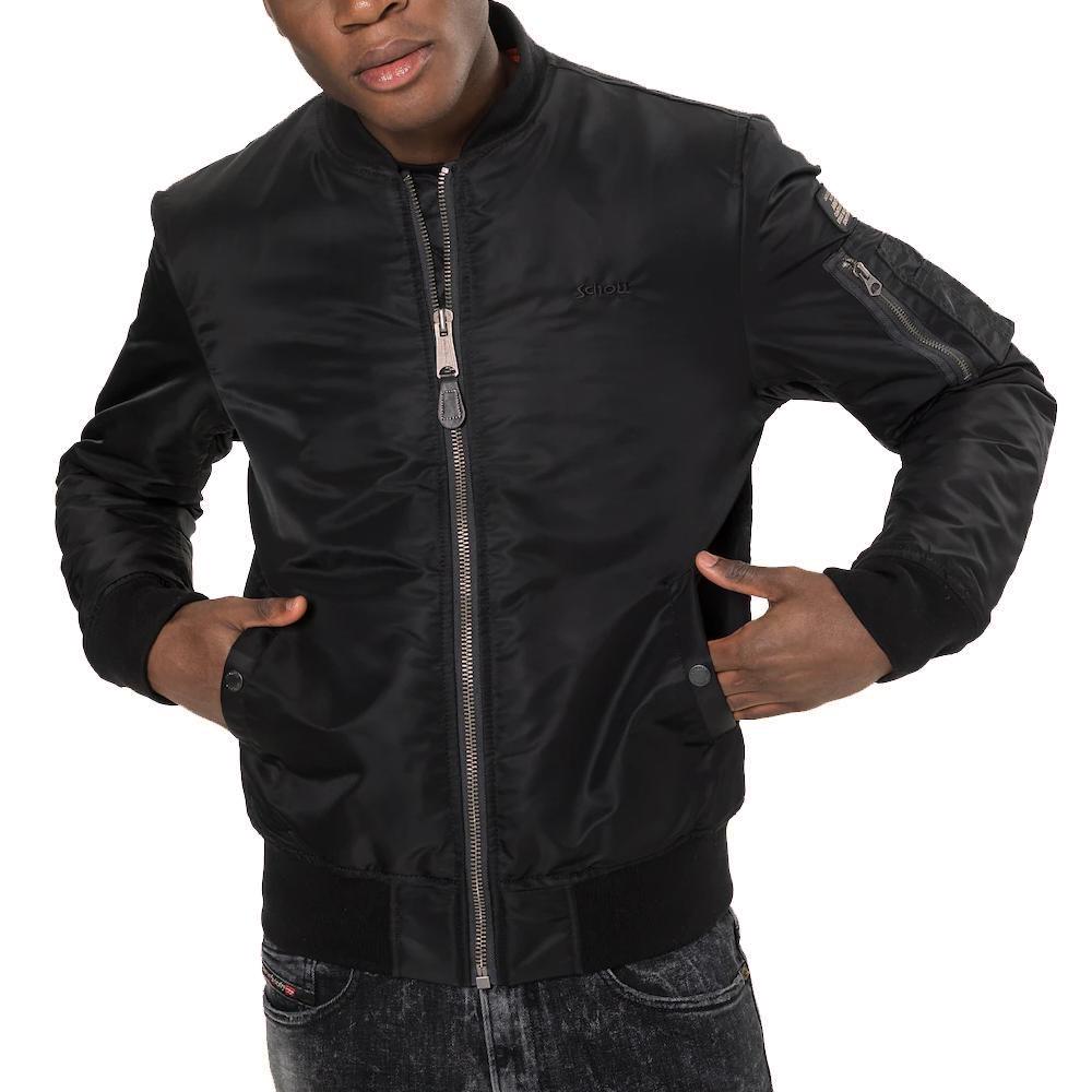 Schott Jet17 Bomber Negro, Hombre barato