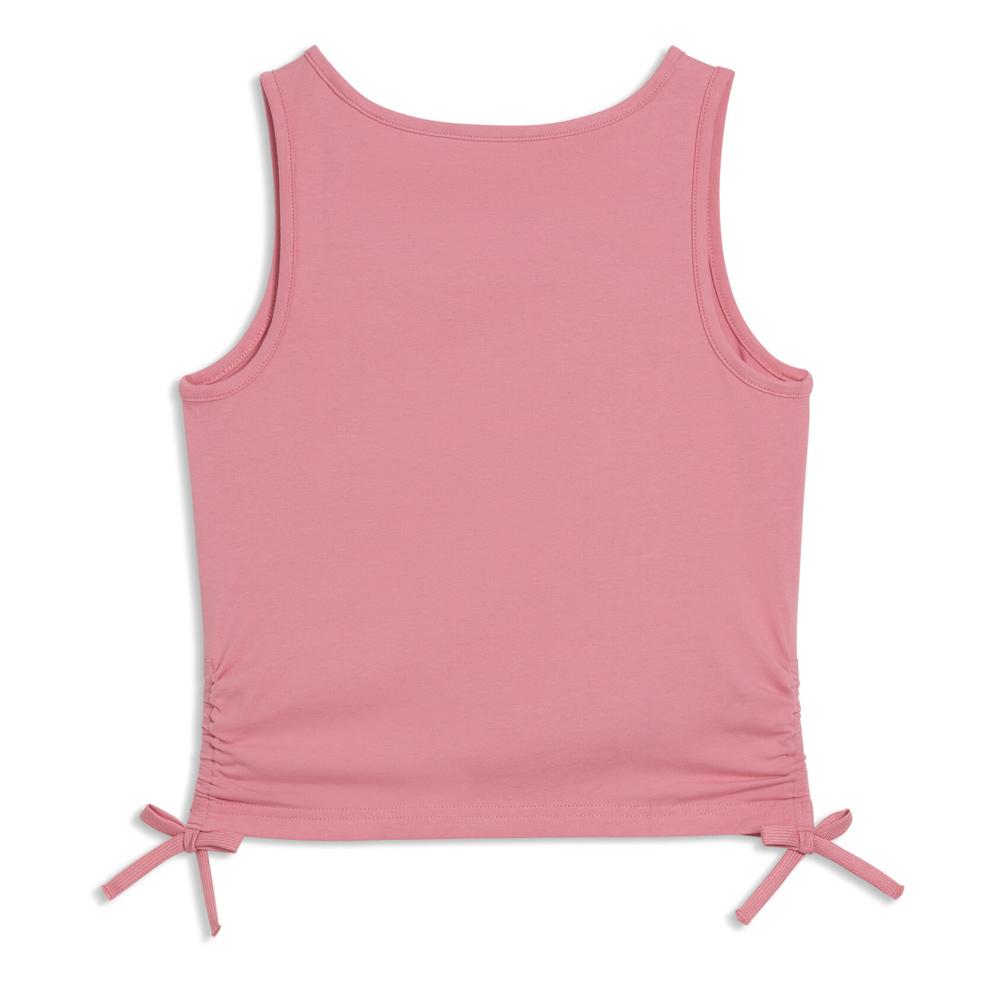 Puma Ess Slim Knotted Pink Girls’ Tank Top Photo of the Espace des Marques %store% store - view of %key%
