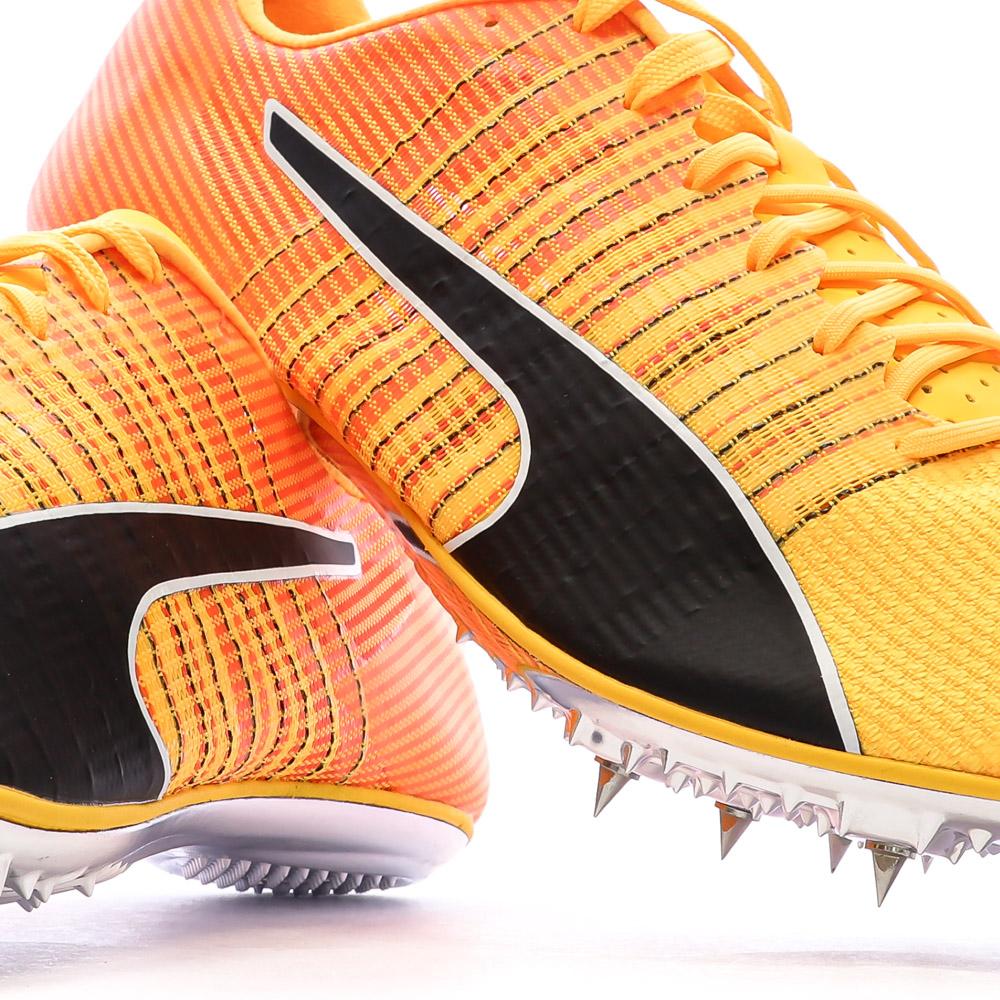 Chaussures à pointes Orange Mixte Puma Evospeed Brush vue 7