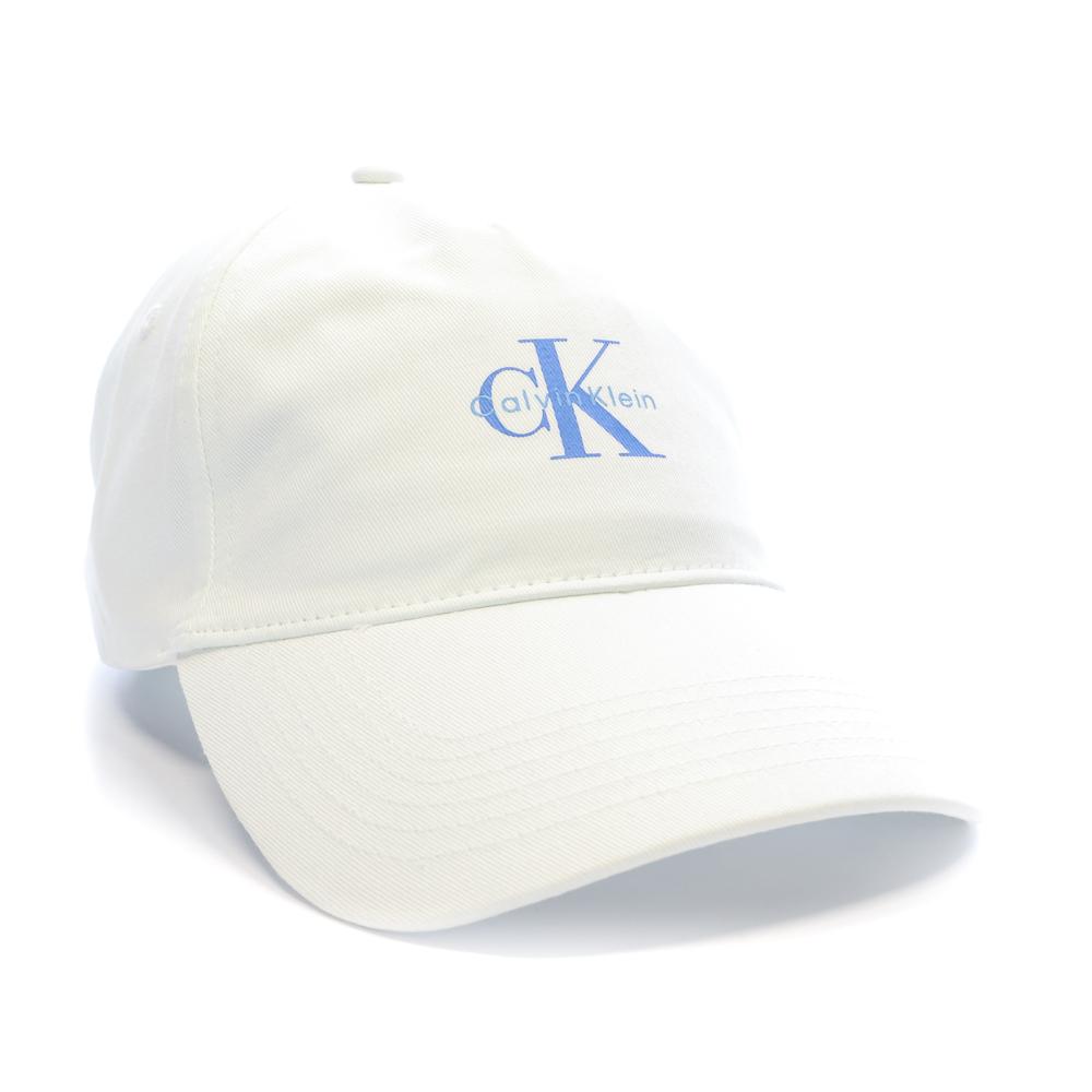 Gorra blanca/azul para hombre Calvin Klein Essential ver 2