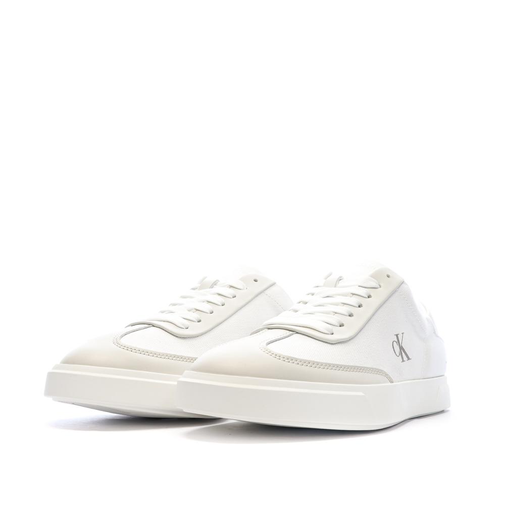 Zapatillas blancas para hombre Calvin Klein Jeans Low Pro Cups ver 6