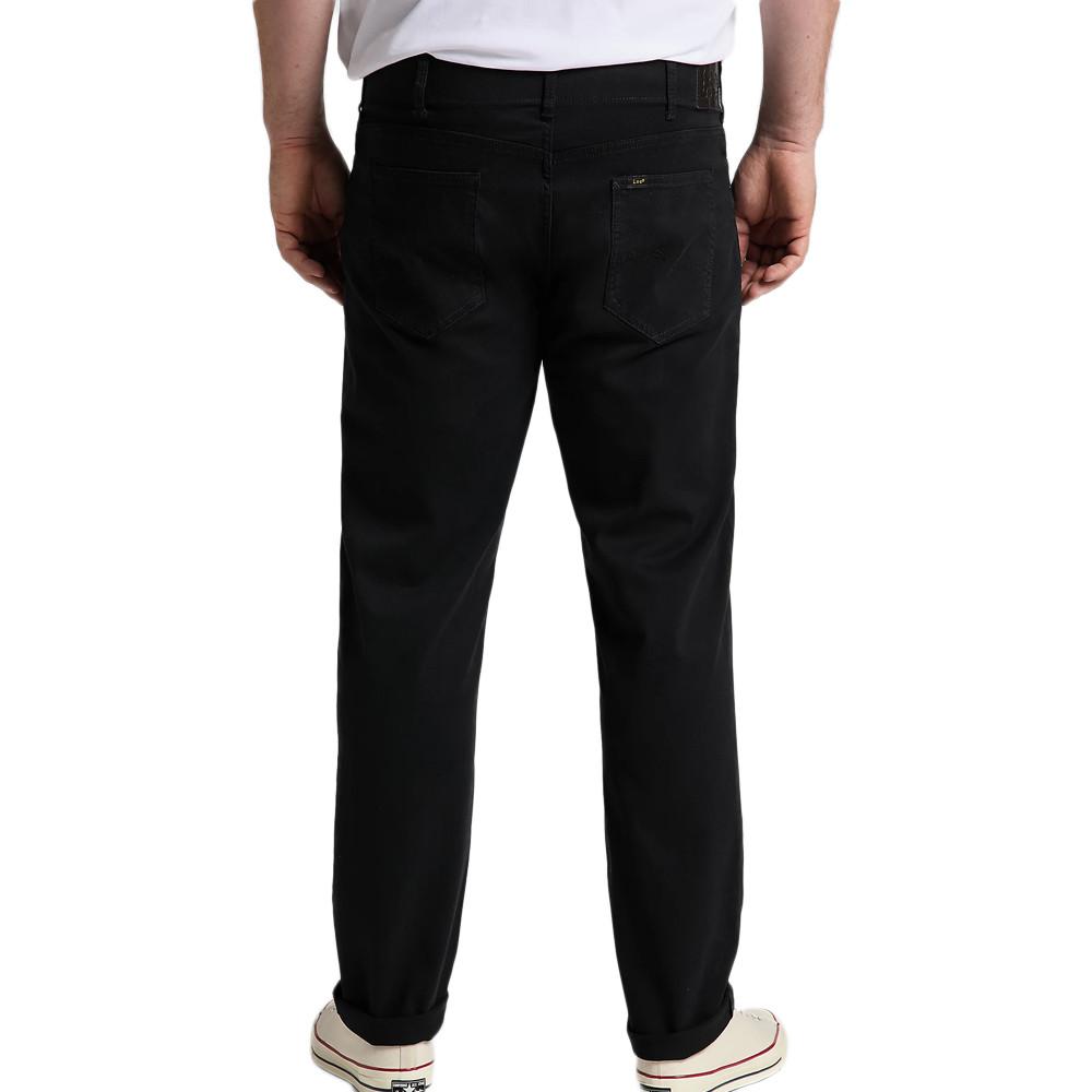 Lee Vaqueros rectos negros para hombre L71WTF01 ver 2