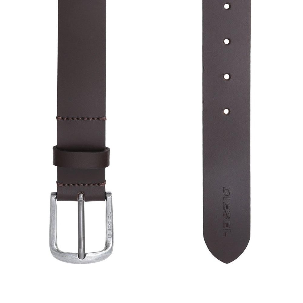 Cinturón marrón para hombre Diesel Basic Belt ver 2