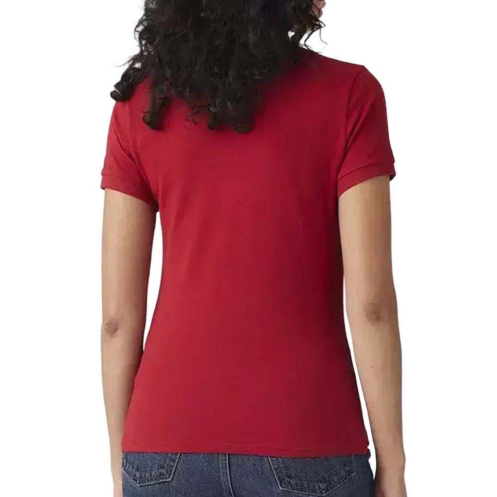 Polo rojo para mujer Levi's Levis Hm ver 2