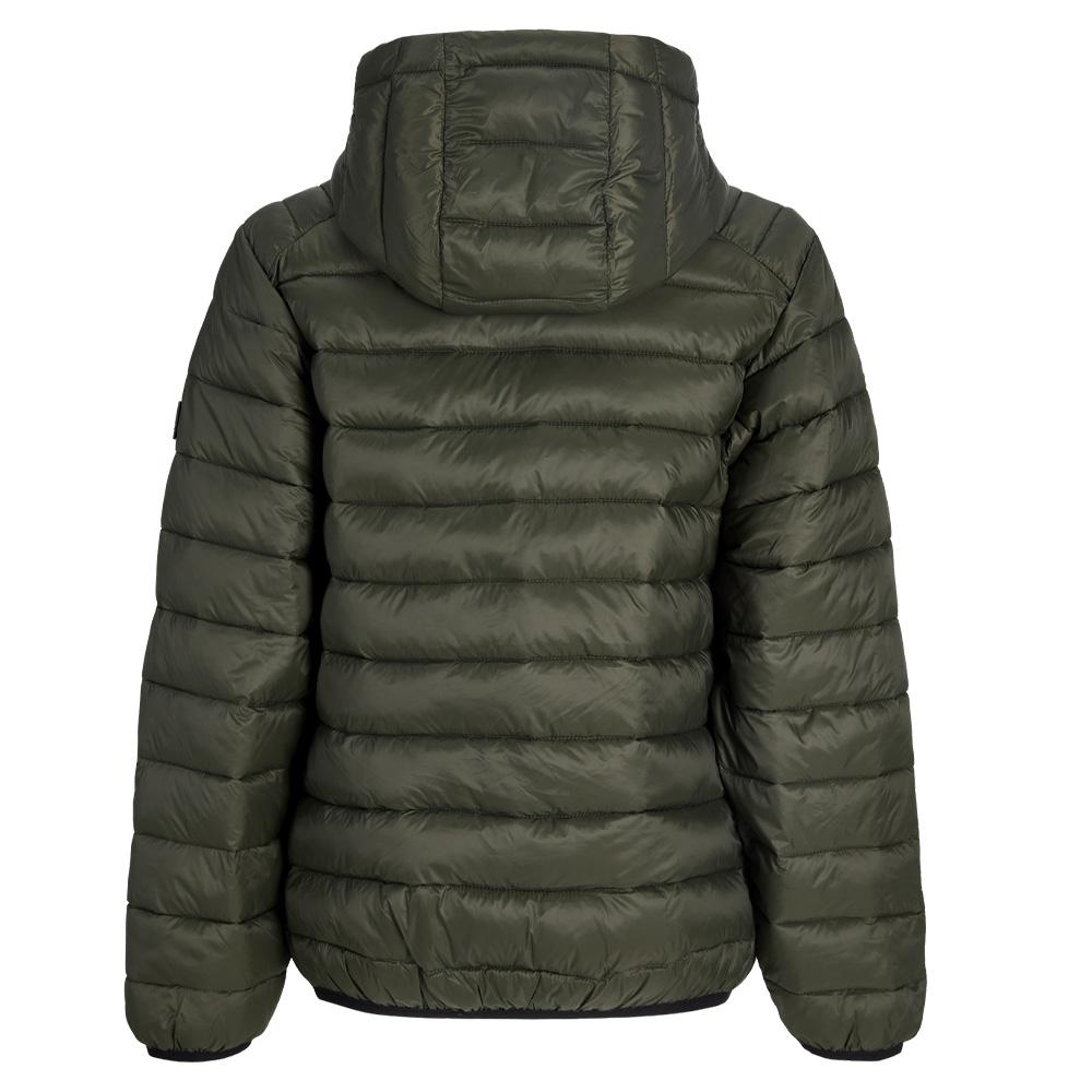 Doudoune légère à capuche junior kaki Jack & Jones Light Puffer vue 2