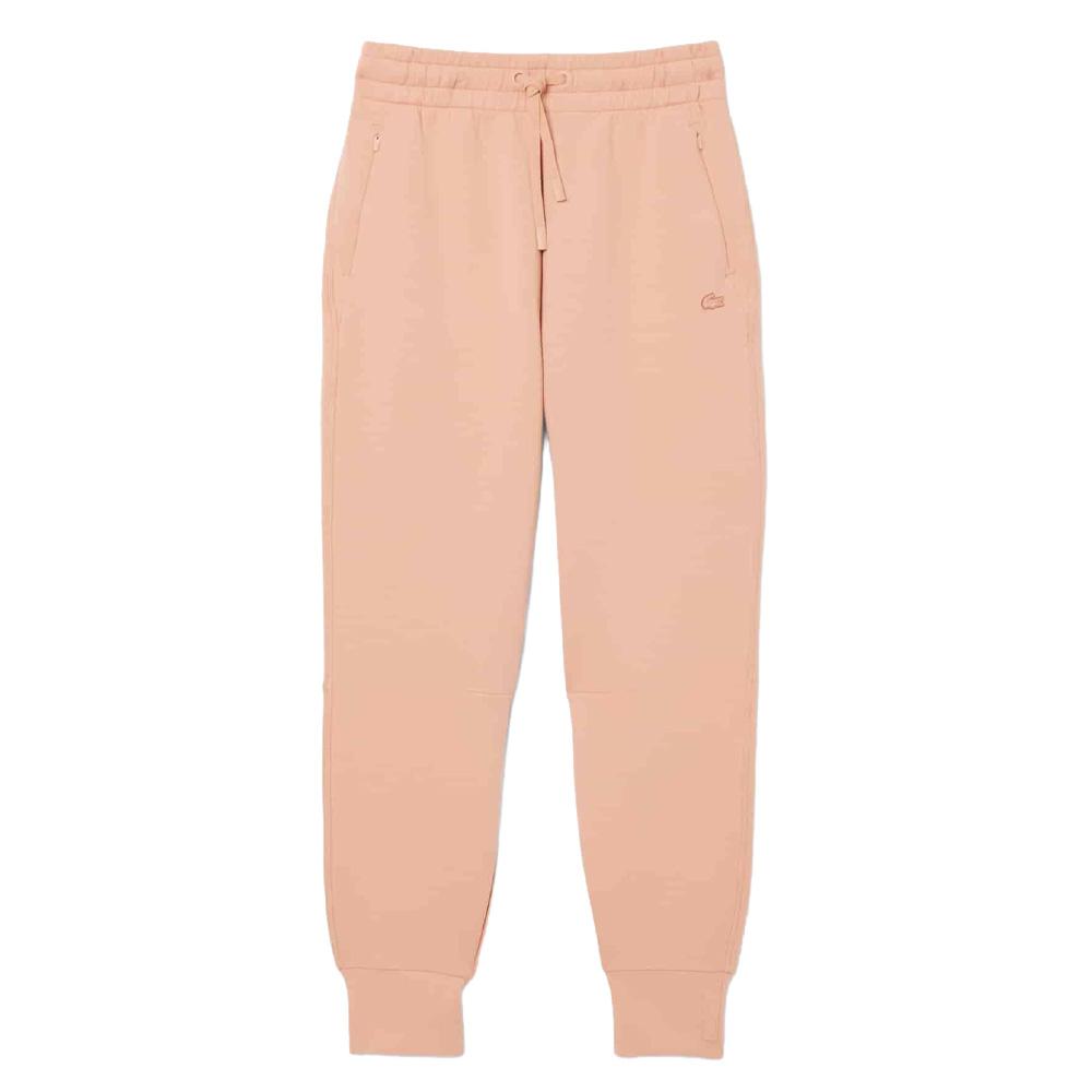Lacoste Damen-Jogginghose in Rosa, doppelseitiger Jersey Ansicht 2
