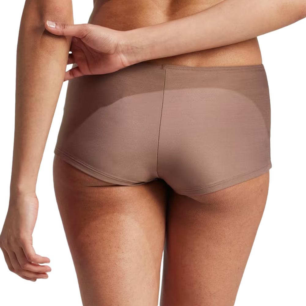 Damen Adidas Essentials Badeanzug Braun Ansicht 2
