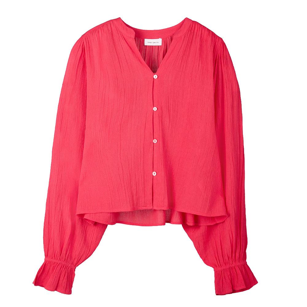 Blouse Fluide Rose Femme Teddy Smith Swan pas cher