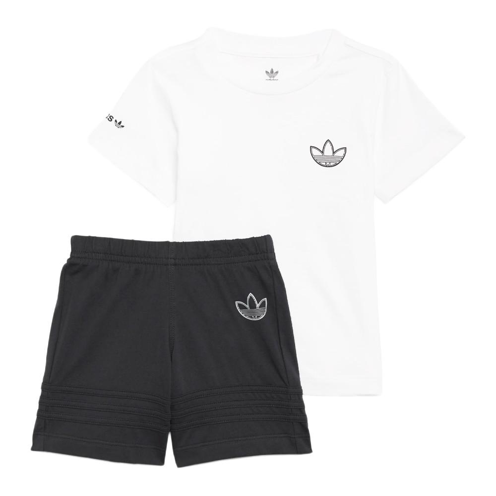 Adidas Boys' White/Black Set HE2070 affordable