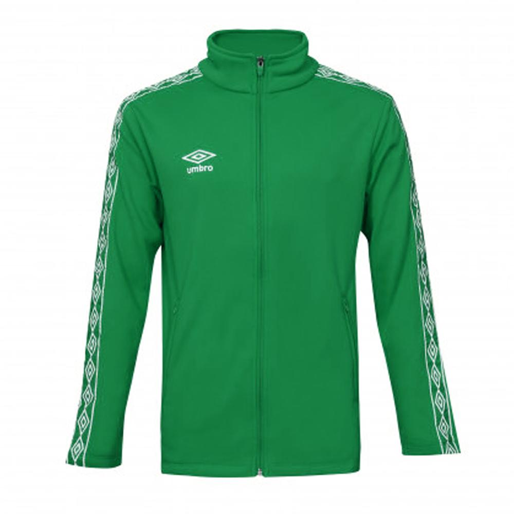 Chaqueta de hombre con cremallera verde Umbro Diam 647770 barato