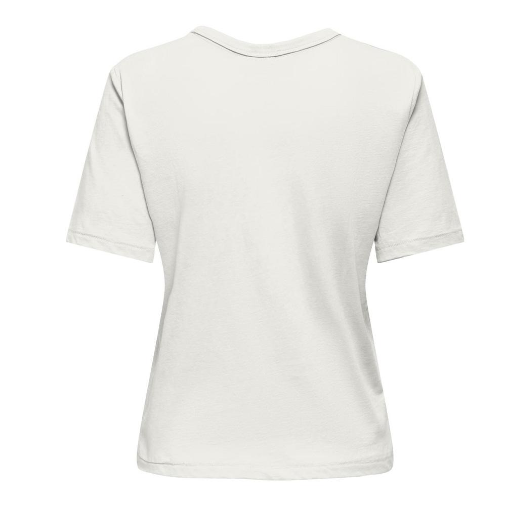 T-shirt Blanc Femme JDY May vue 2