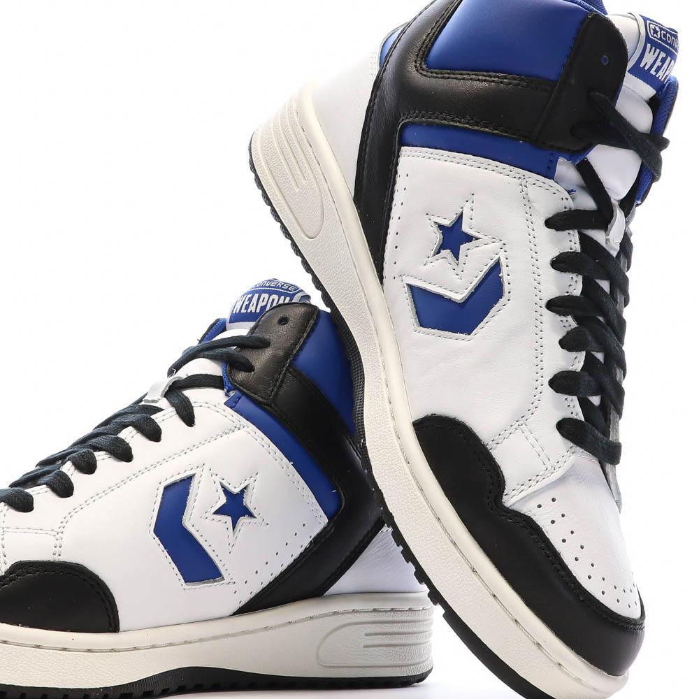 Converse Weapon Herren Sneaker Weiß/Schwarz/Blau Ansicht 7