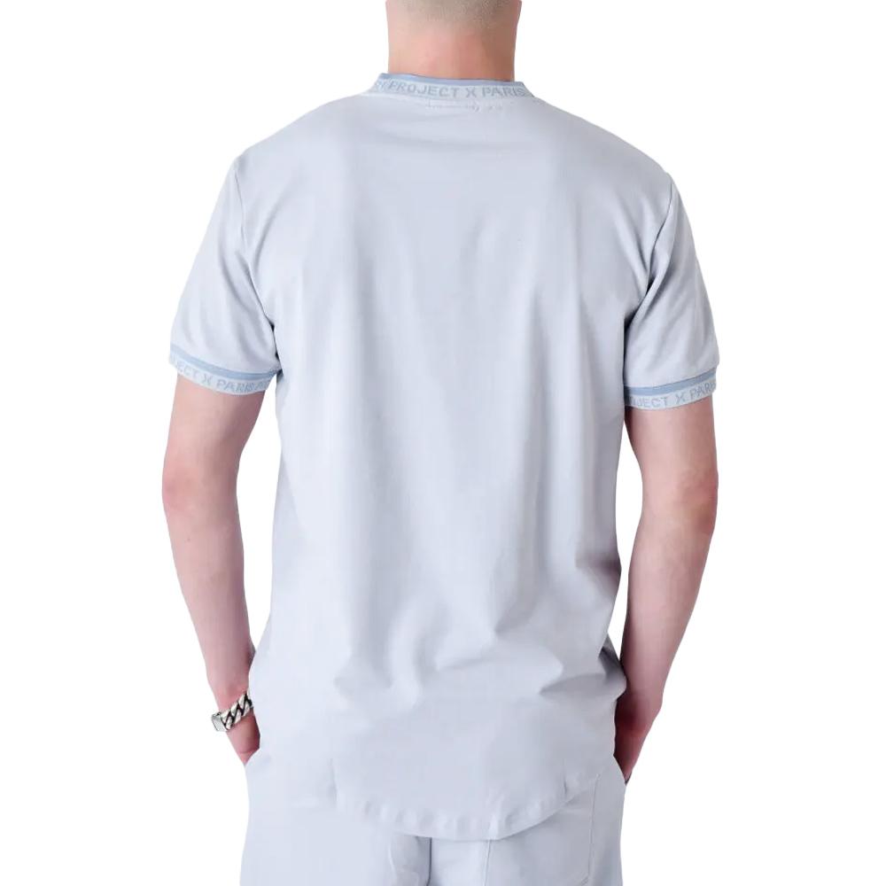 Hellblaues Herren-T-Shirt Project X Paris 2511114 Ansicht 2