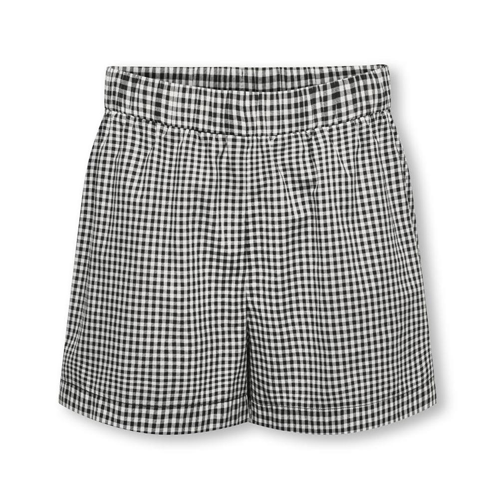 Pantalón corto negro/crudo para niña ONLY Kogsmilla barato