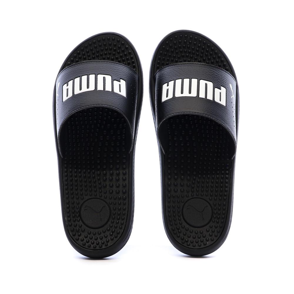 Claquettes Noires Homme Puma Softride vue 3