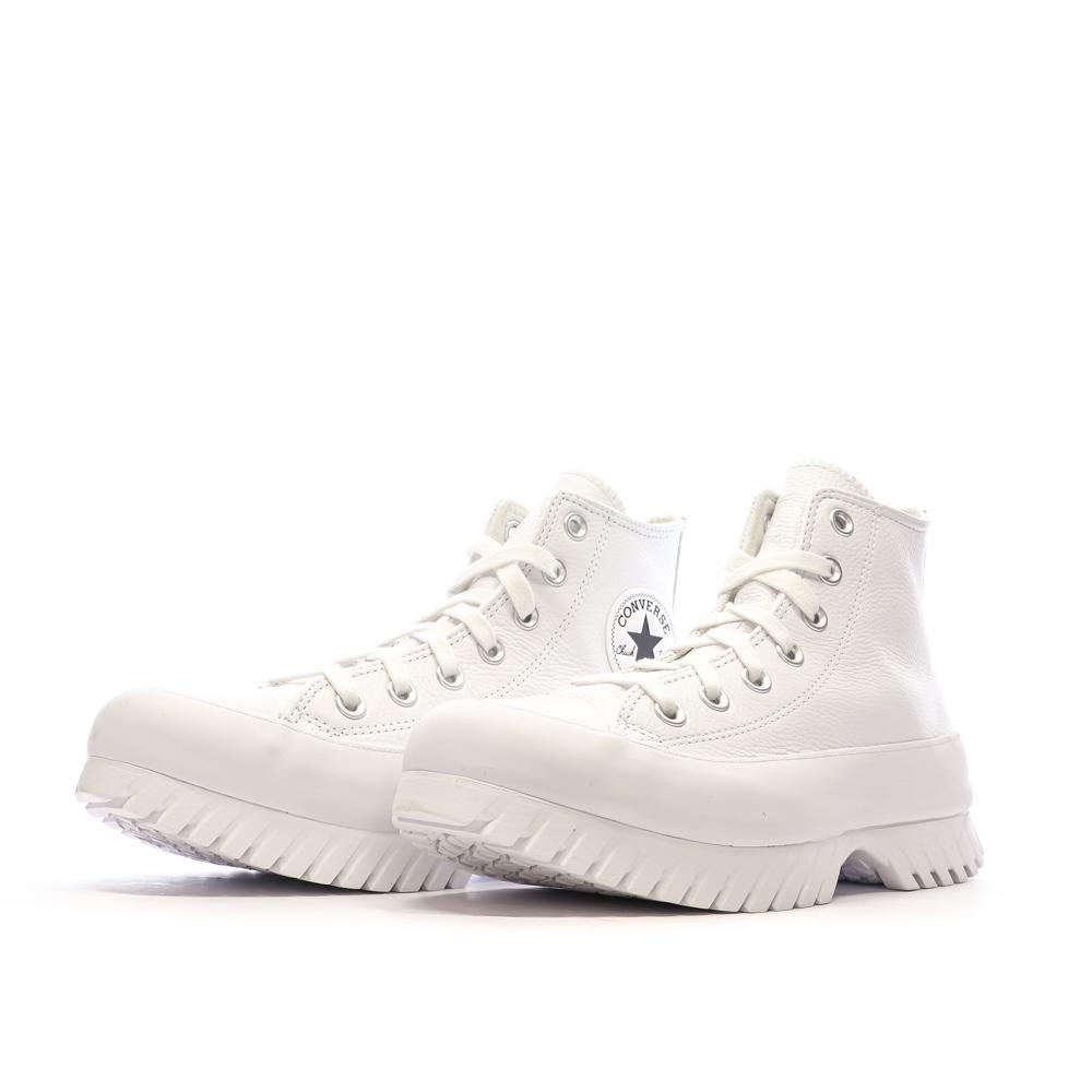 Zapatillas Mujer Blancas Converse All Star Lugged A03705C ver 6